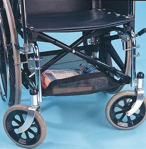 Ez-Access - From: EZ0160BK To: EZ0200BK - Wheelchair Carry On Pouch, 15" x 15" x 5", Black, Nylon, Buckled Straps