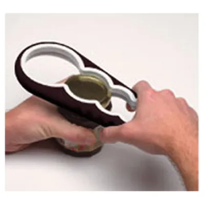 Fabrication Enterprises - 60-0000 - Easy grip jar lid or bottle cap opener
