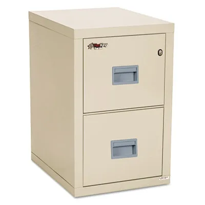Firekingin - FIR2R1822CPA - Turtle Two-Drawer File, 17.75W X 22.13D X 27.75H, Ul Listed 350 For Fire, Parchment