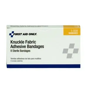 First Aid Only - From: G124 To: G174 - Fabric Knuckle Bandages, 40/bx  (DROP SHIP ONLY $50 Minimum Order)