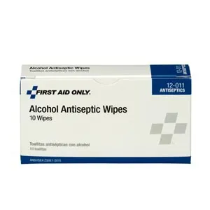 First Aid Only - H305 - Alcohol Wipes, 100/bx  (DROP SHIP ONLY)