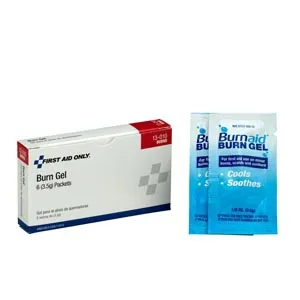 First Aid Only - AN404-10 - Burn Gel Packets, 6/bx (10 Count) (DROP SHIP ONLY - $50 Minimum Order)