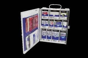 First Aid Only - 1350-FAE-0103 - Medium Metal Smart Compliance Food Service Cabinet (DROP SHIP ONLY)