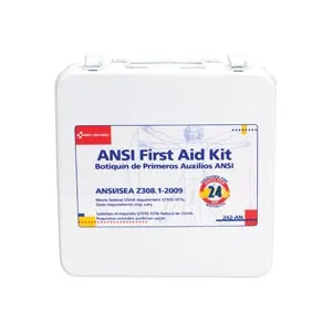 First Aid Only - 90600 - 24 Unit First Aid Kit, ANSI A+,  Metal Case (DROP SHIP ONLY)