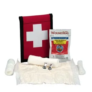 First Aid Only - From: 7160 To: 7165 - Climber's Kit with HemaSeal, Fabric Pouch (DROP SHIP ONLY $50 Minimum Order)