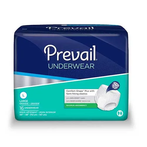 First Quality - From: PVS-512 To: PVS-513 - PrevailPrevail Super Plus Underwear