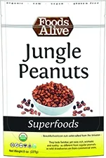 Foods Alive - 591026 - Organic Wild Jungle Peanuts