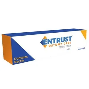 Fortis Medical From: 6300 To: 6300F - Entrust Ostomy Pectin-Based Paste 2 Oz. Tube Stoma With Fortaguard