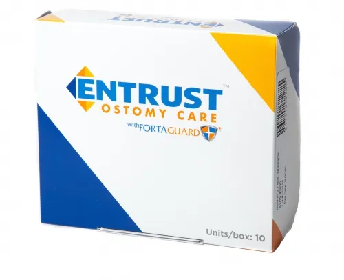 Fortis Medical Products - 121002F - Entrust 1 Piece Pre-cut 2" Stoma, Transparent, Filter, Standard Wear, 12" Closed End.