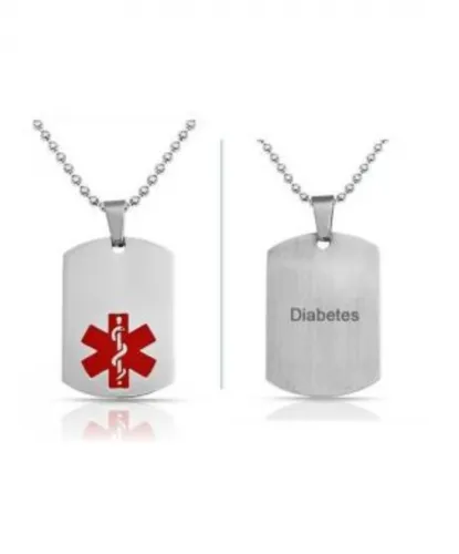 FRIO - From: MIDND18W To: MIDND24M - Medical Id Necklace Diabetes