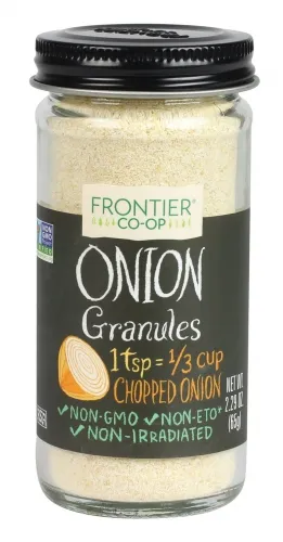 18373 - Onion, White Granules  Bottle