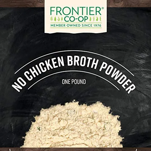 Frontier Bulk - From: 2009 To: 2869 - Broth Powder, No Chicken, ORGANIC, 1 lb. package