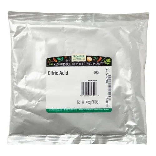 Frontier Bulk - 2190 - Frontier Bulk Citric Acid, 1 lb. package