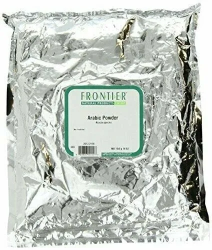 Frontier Bulk - 2212 - Frontier Bulk Gum Arabic Powder, 1 lb. package