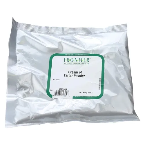 Frontier Bulk - 2305 - Frontier Bulk Cream of Tartar Powder, 1 lb. package