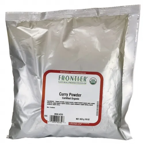 Frontier Bulk - 2650 - Frontier Bulk Curry Powder ORGANIC, 1 lb. package