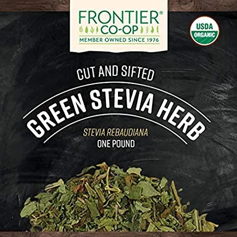 Frontier Bulk - From: 2685 To: 2689 - Stevia Herb Powder ORGANIC, 1 lb. package