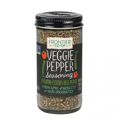 Frontier Bulk - 2748 - Frontier Bulk Veggie Pepper Seasoning ORGANIC, 1 lb. package