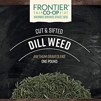Frontier Bulk - 362 - Frontier Bulk Dill Weed, Cut & Sifted ORGANIC, 1 lb. package