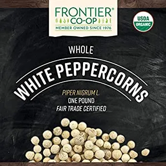 Frontier Bulk - From: 184 To: 7004 - White Peppercorns
