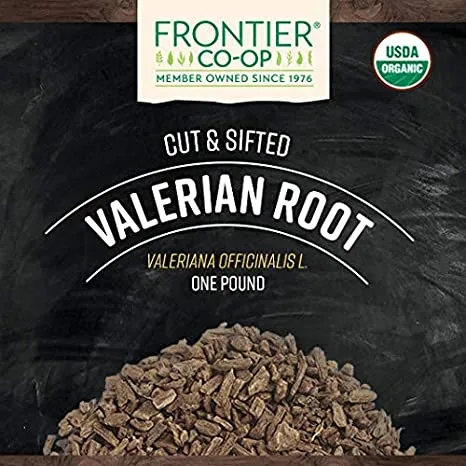 Frontier Bulk - 888 - Frontier Bulk Valerian Root, Cut & Sifted ORGANIC, 1 lb. package