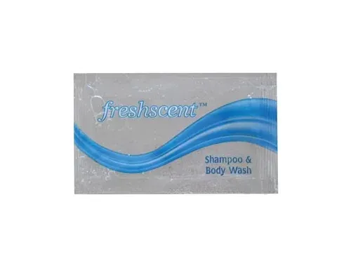 New World Imports - FSP - Shampoo & Body Wash Packet, 0.34 oz, 100/pk, 10 pk/cs (Made in USA)