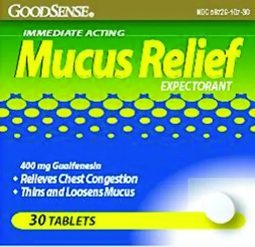 Geiss Destin & Dunn - PLD00176 - Mucus Relief Expectorant Tablet (30 Count)