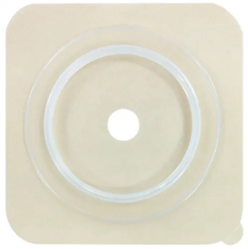 Securi-T - 7404214 - Ostomy Barrier Securi-T Trim to Fit  Standard Wear 57 mm Flange Red Code System Hydrocolloid Up to 1-3/4 Inch Opening 4 X 4 Inch