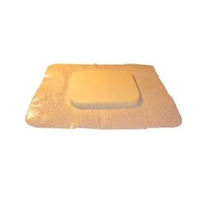 Gentell - 14600 - LoProfile Foam Dressing, 4" x 5", Highly Absorbent, Waterproof