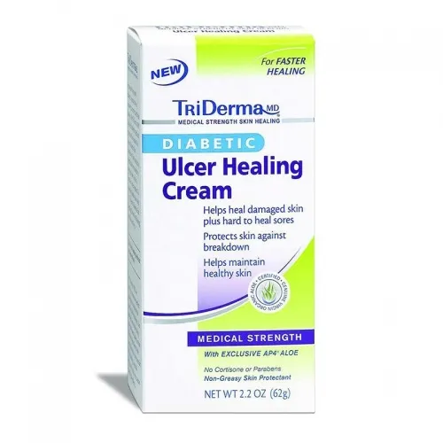 TriDerma - 57025 - Ulcer Defense Healing Cream, Size: 2.2 oz