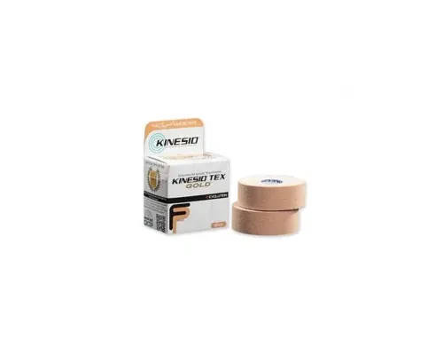 Kinesio Holding Corporation - GKT15014FP - Gold FP Tape, 1" x 5&frac12; yds, Beige, 2/pk, 6 rl/bx  (For resale to Medical Professionals only &#150; not for retail sale)  (Products cannot be sold on Amazon.com or any other 3rd party platform) (090304)