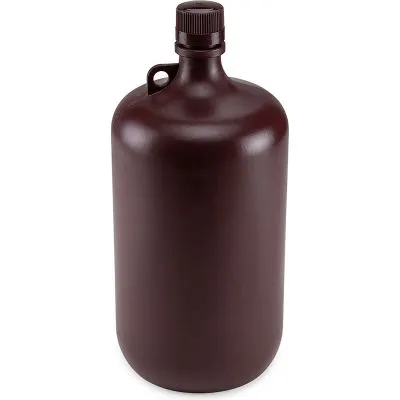 Globe Scientific - 7052000AM TO: 7058000AM - Bottle, Narrow Mouth, Amber Pp Bottle, Attached Pp Screw Cap
