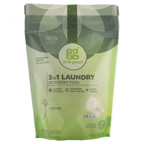 Grab Green - From: 640221 To: 640251 - Grab Vetiver Laundry Pods