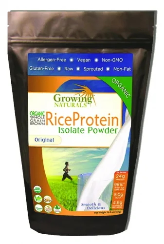 Growing Naturals - 534018 - Original Rice Protein Isolate