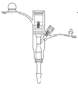 Avanos Medical - 0135-14 - Avanos MIC Universal Feeding Adapter, For Use with 14 fr MIC PEG