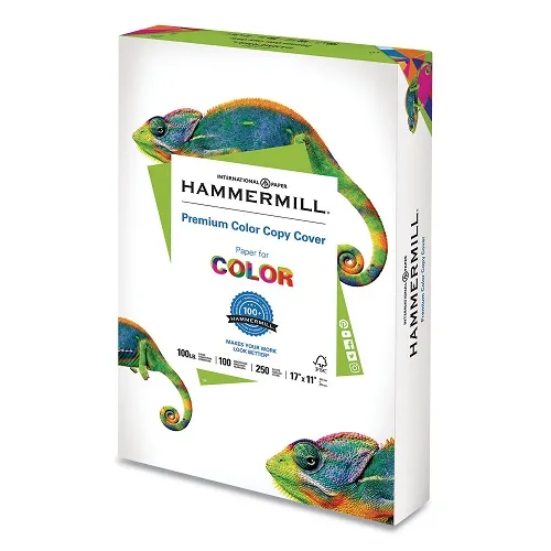 Hammermill - HAM133202 - Premium Color Copy Cover, 11 X 17, Smooth Photo White, 250/Pack