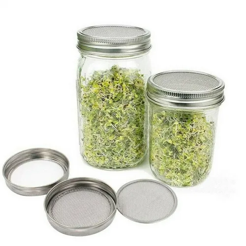 Handy Pantry - 209083 - Sprouting Jar Lid (fits a variety of wide mouth jars)