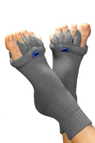 Foot Alignment Socks, Charcoal Black Helps Bunions, Crooked & Hammer Toes &  More