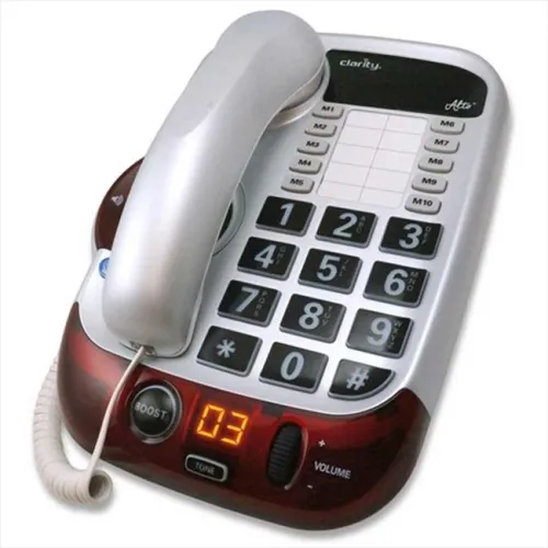 Harris Communication - CL-ALTO/W - Alto White Amplified Phone