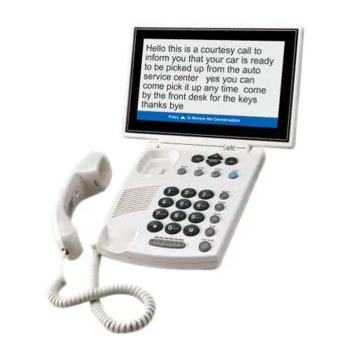 Harris Communication - Clarity - From: CL-JV35/50 To: CL-JV35W/50 - Amplified Braille Phone