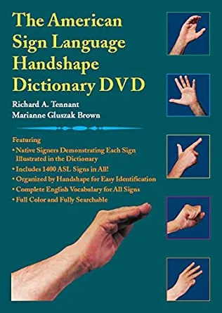 Harris Communication - From: DVD476 To: DVD479 - Asl Handshape Series