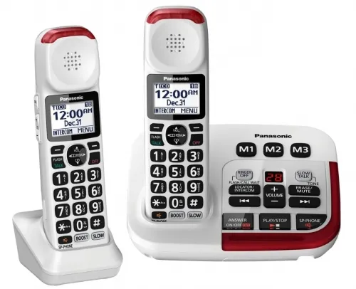 Harris Communication - Panasonic - From: HC-KXTGM420W-KIT1 To: HC-KXTGM420W-KIT2 - Amplified Cordless Phone