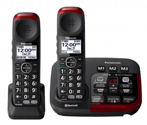 Harris Communication - Panasonic - HC-KXTGM430B-KIT1 TO: HC-KXTGM430B-KIT3 - Amplified Bluetooth Phone