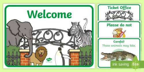 Harris Communication - N593 - Zoo Animal Signs
