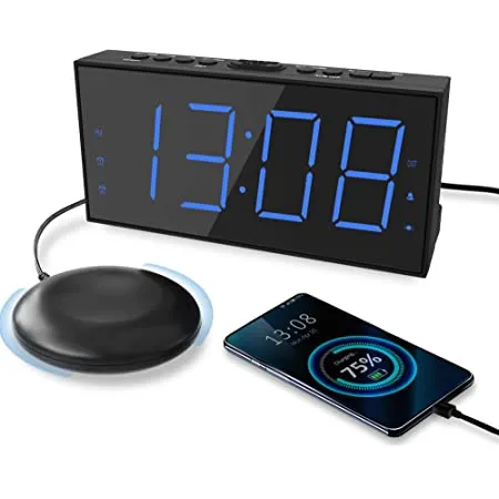 Harris Communication - SA-SB200SS - Vibrating Travel Alarm Clock