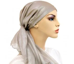 Hats For You - 156-CH19-S18 - Shimmering Sand Exclusive Calypso Headscarf