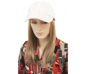Hats For You - From: 310-15-B-W13 To: 310-29-B-S13 - Baseball Cap With Blond Hair Piece