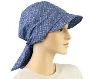 Hats For You - 400-C12-S20 - Visor Head Wrap Cotton Brimmed Cap Print In