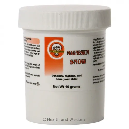 Health And Wisdom - 571010 - Magnesium Snow Usp26 