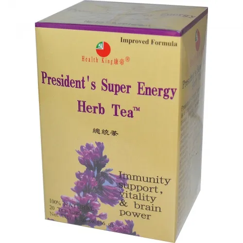 Health King Medicinal Teas - 239001 - President's Super Energy Tea